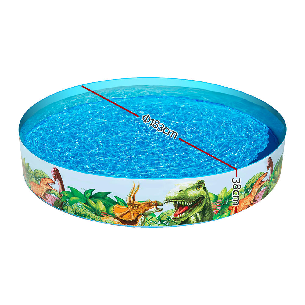 Kids Swimming Pool Above Ground Play Fun Round Fill-n-Fun Pools