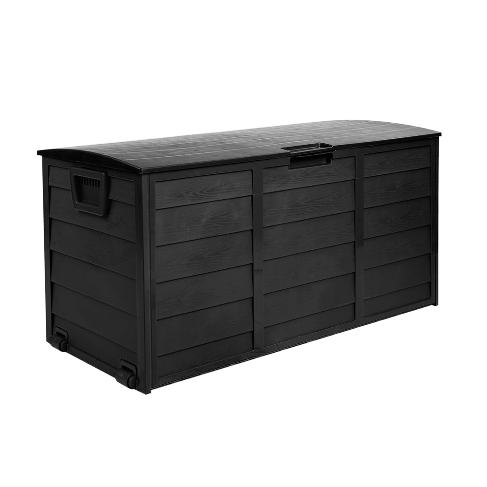 290L Outdoor Storage Box - All Black