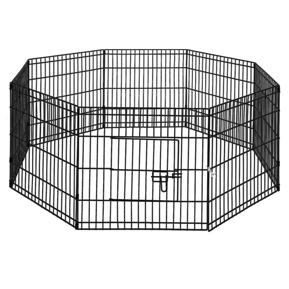 i.Pet Pet Dog Playpen 24 8 Panel Puppy Exercise Cage Enclosure Fence"