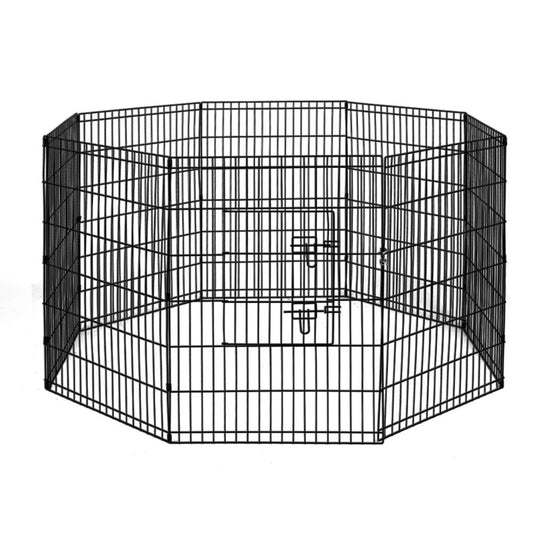 i.Pet Pet Playpen Dog Playpen 2X36 8 Panel Exercise Cage Enclosure Fence"