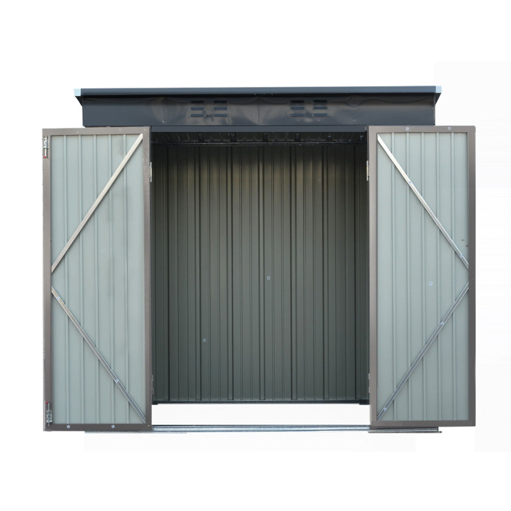 Garden Shed Sheds Outdoor Storage 1.95x1.31M Steel Workshop House Tool