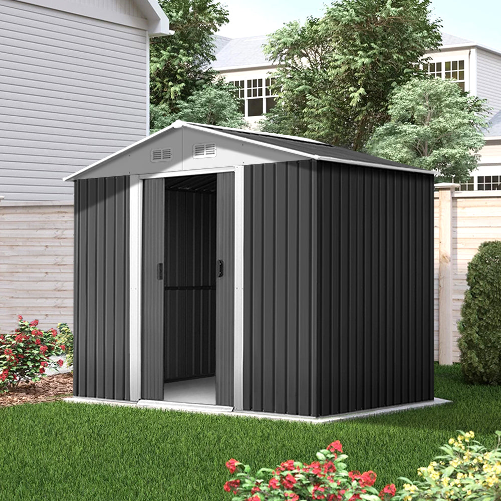 Garden Shed Outdoor Storage Sheds Tool Workshop 2.58X2.07M