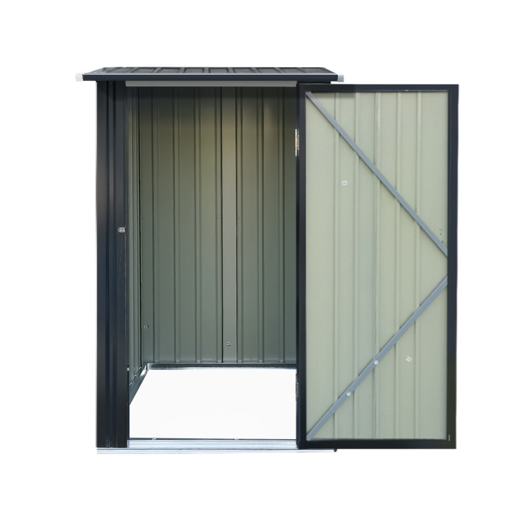 Garden Shed Sheds Outdoor Tool 0.99x1.04M Storage Workshop House Galvanised Steel