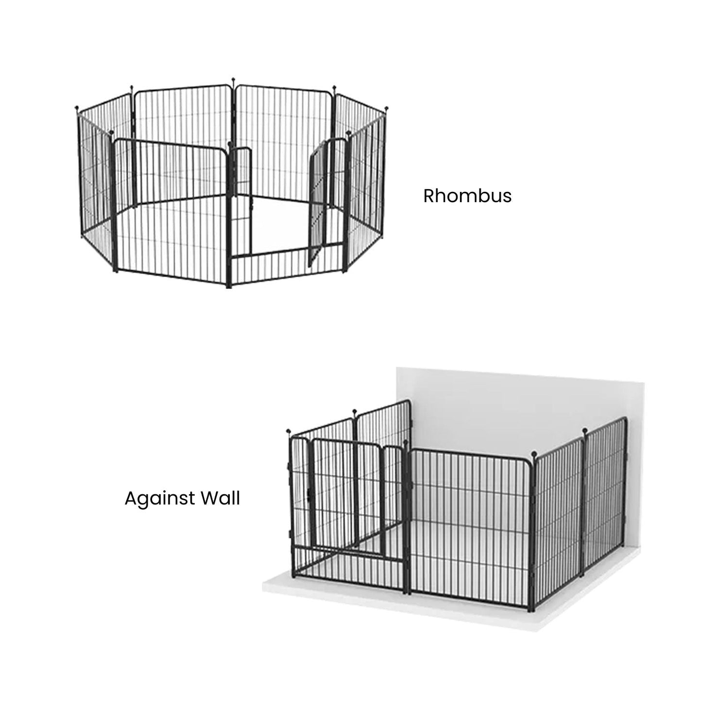 Dog Playpen 24 (Thick Model) FI-PP-105-XD"