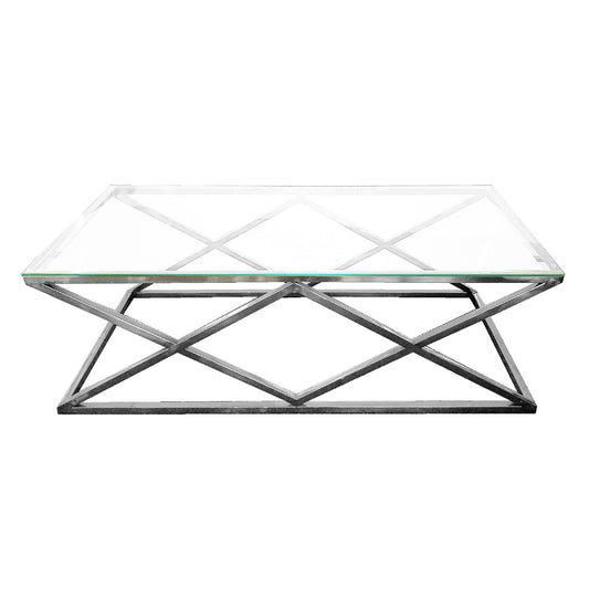 Alsea - Silver Coffee Table