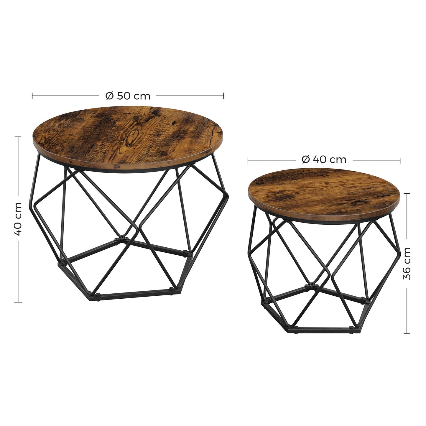 Set of 2 Coffee Tables